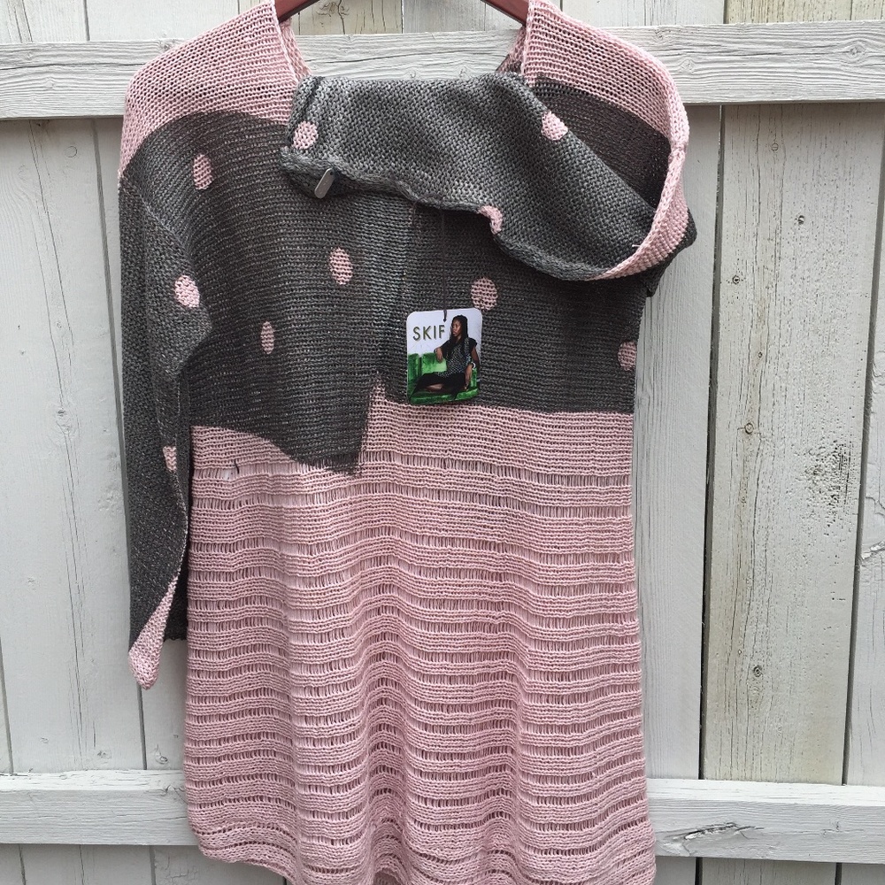 RARE! Never Worn SKIF Cotton/Nylon Sweater